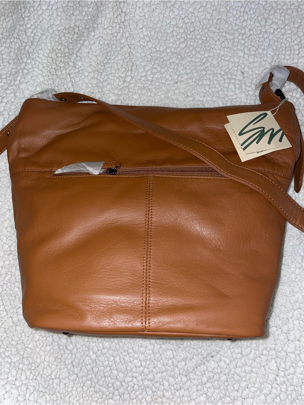 NWT Stone Mountain Leather Purse Brown